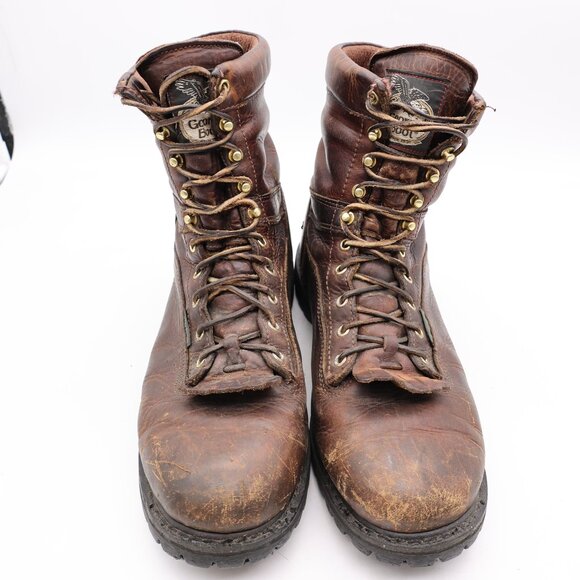 Georgia Boot Heritage 8 Logger G8041 Soft Toe Men\'s Size 13 W Brown Leather Boot main image 8